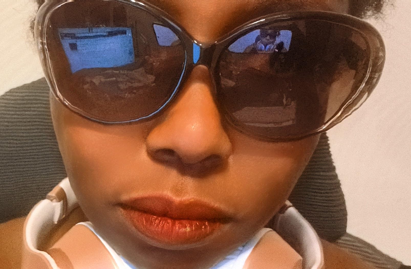 Sunier Sunglasses Womens Polarized, Trendy Oversized Big UV400 Sun Glasses customer photo 1