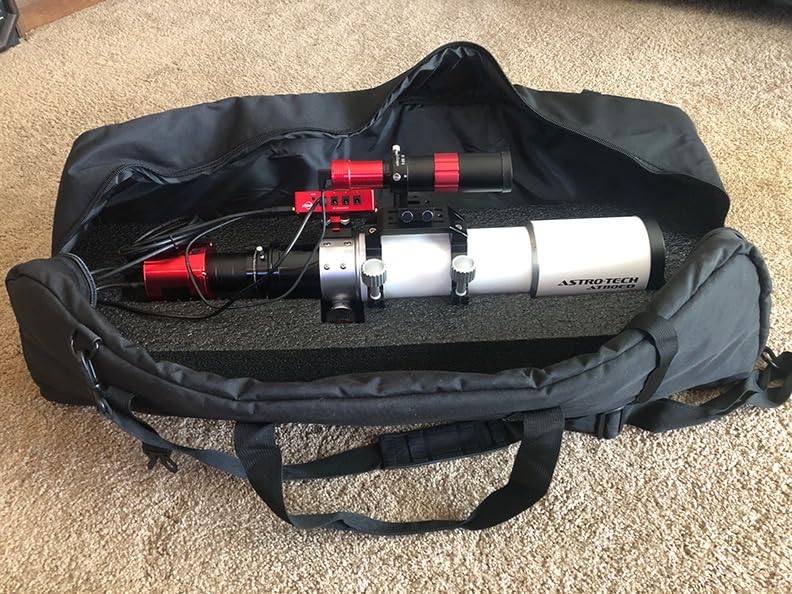 Multipurpose Telescope Bag – Shock-Absorbent Telescope Carrying Case with Adjustable Shoulder Strap and Extra Storage – Military-Grade, Water Repellent Camera Case (35 inches) customer photo 2