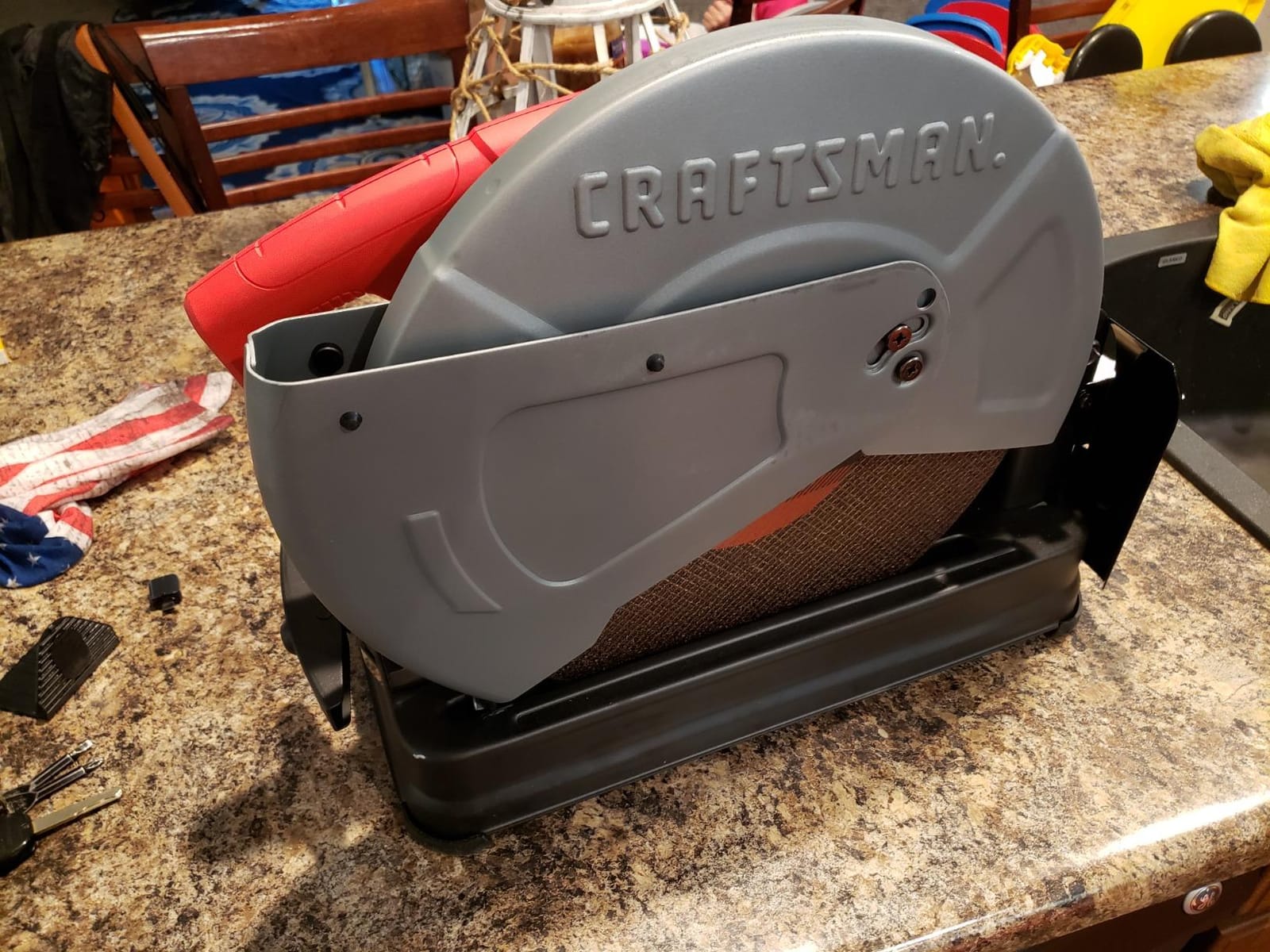 CRAFTSMAN Chop Saw, 14 inch, 15 Amp, Corded (CMEM2500) customer photo 1
