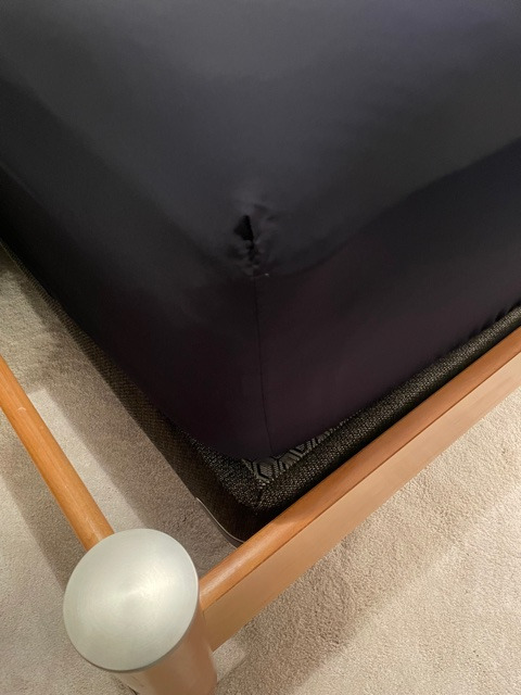Pure Bamboo Queen Sheets, Genuine 100% Organic Viscose Derived from Bamboo Bed Sheet Set, Luxuriously Soft & Cooling, Double Stitching, 2 Year Quality Promise (Queen, White) customer photo 1