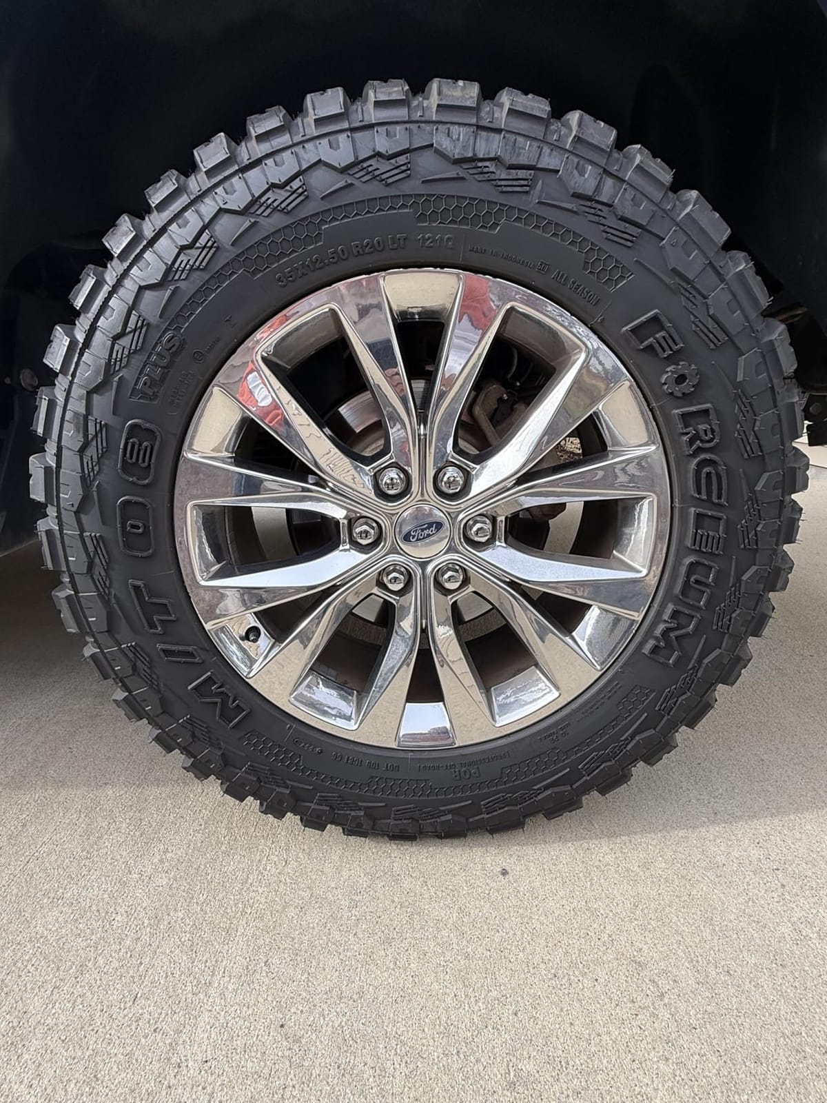 Forceum M/T 08 Plus Mud Off-Road Light Truck Radial Tire-27X8.50R14LT 27X8.50X14 27X8.50-14 95Q Load Range C LRC 6-Ply BSW Black Side Wall customer photo 1