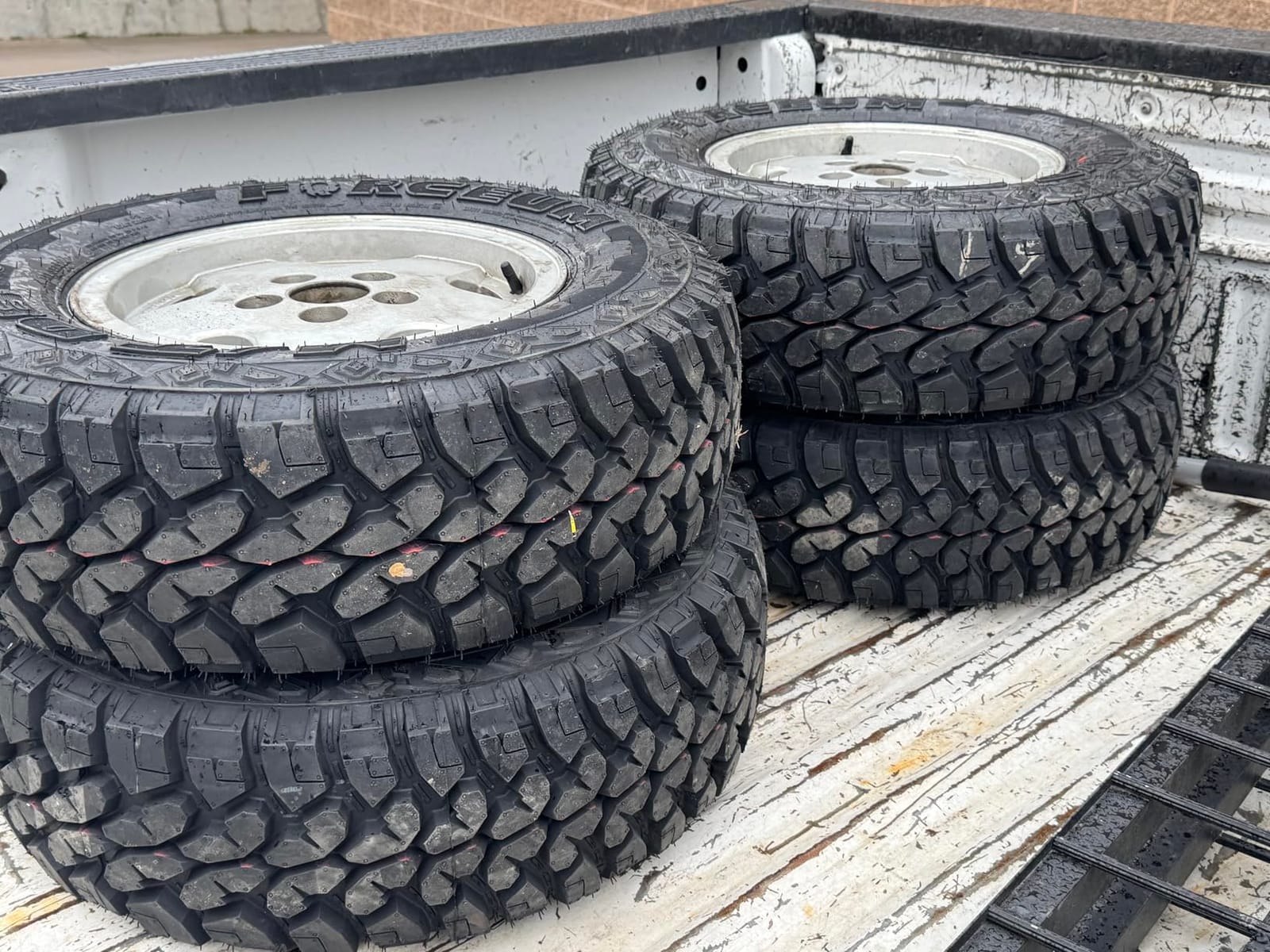 Forceum M/T 08 Plus Mud Off-Road Light Truck Radial Tire-27X8.50R14LT 27X8.50X14 27X8.50-14 95Q Load Range C LRC 6-Ply BSW Black Side Wall customer photo 2