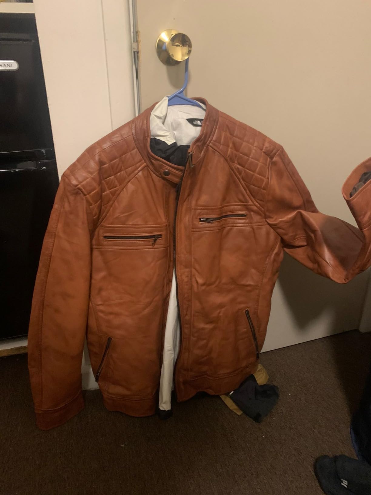 Artistry Leather Men's Motorcycle Jacket customer photo 2