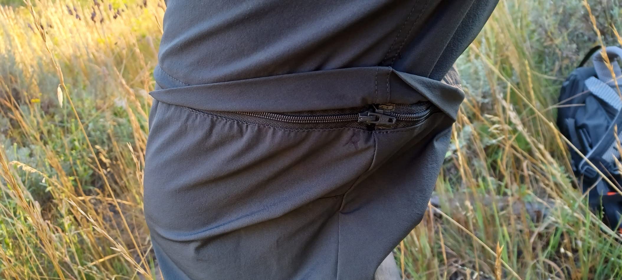 Gash Hao Mens Hiking Convertible Pants Outdoor Waterproof Quick Dry Zip Off Lightweight Fishing Pants customer photo 1