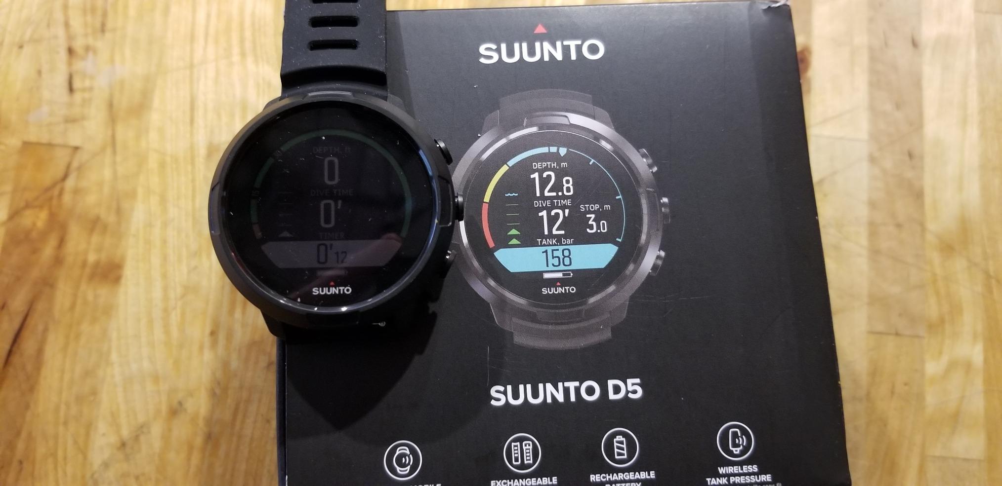 SUUNTO D5 Dive Computer, Color Display 100m Waterproof, All Black | Wireless Tank Pressure Support, Vibration Alarm, Digital Compass, Extensive Scuba&Freedive Features, Up to 12H Diving Time customer photo 1