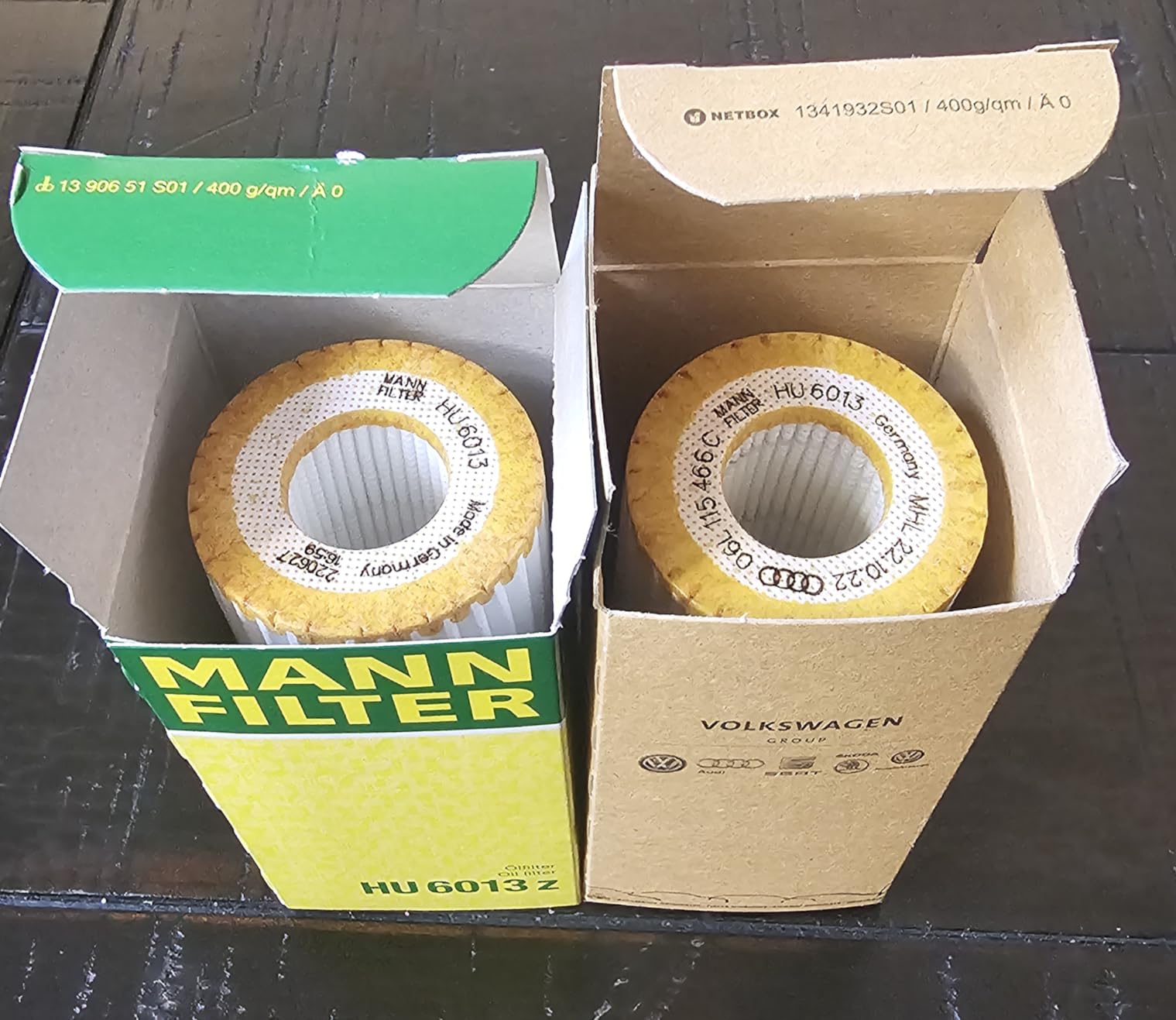 Mann Filter Original MANN-FILTER Oil Filter HU 6013 Z – Oil Filter Set with Gasket/Gasket Set – For Passenger Cars customer photo 2