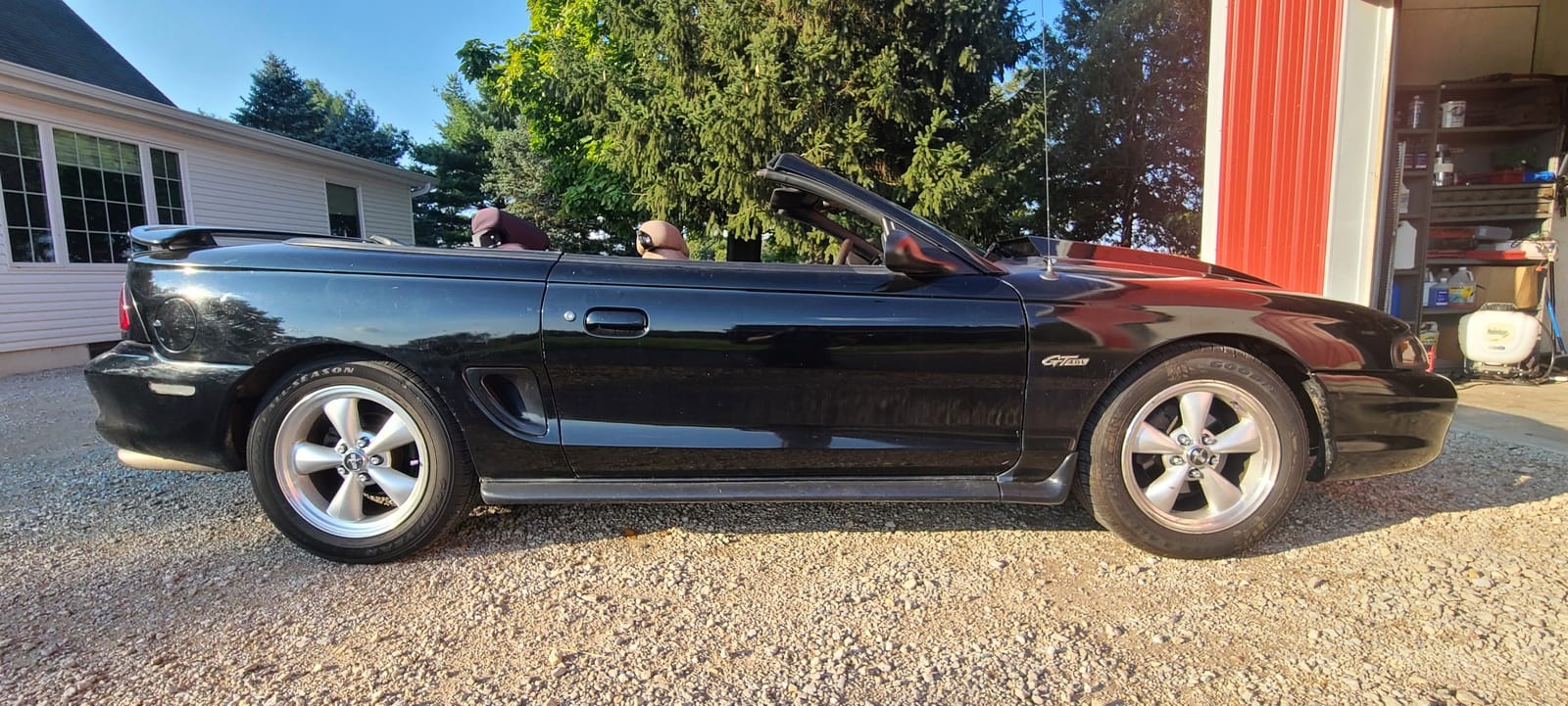 Godspeed LS-TS-FD-0006-B Traction-S Performance Lowering Springs For Ford Mustang 1994-98 customer photo 1