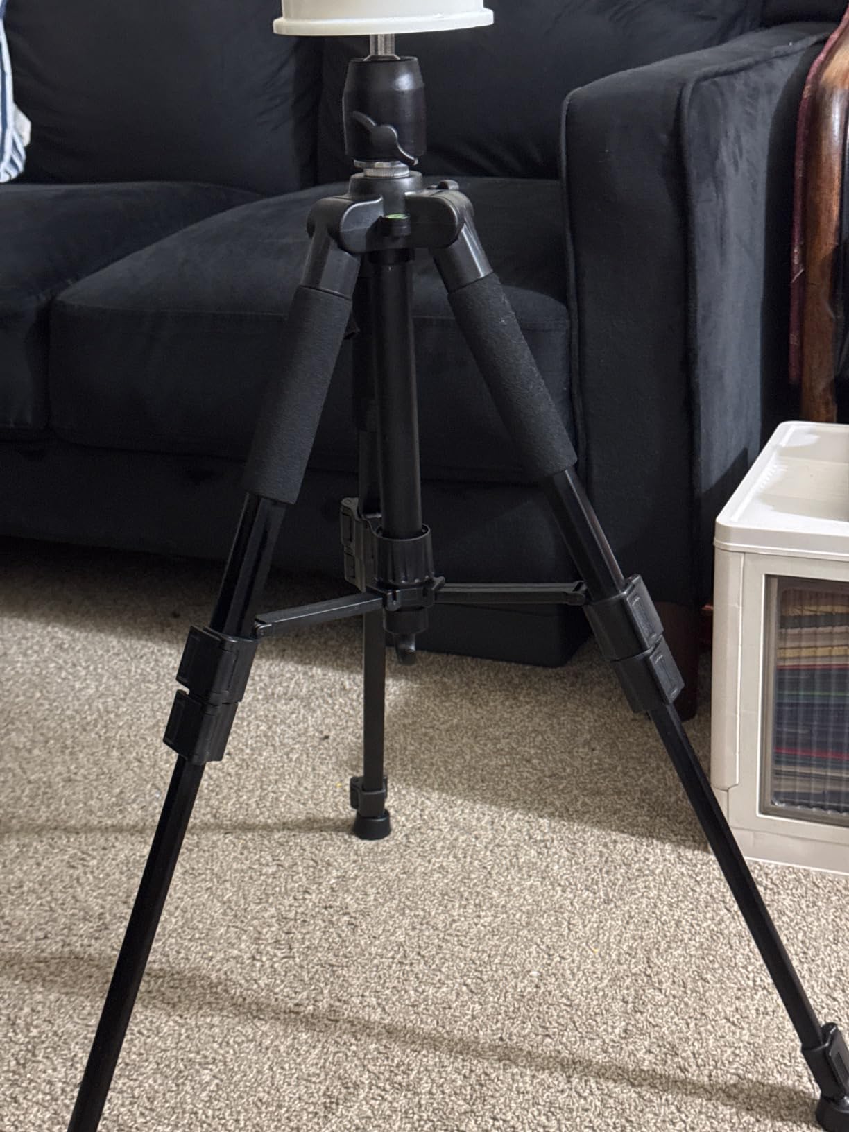 Wig Stand Tripod with Non-Slip Base Adjustable Mannequin Head Stand with Hook Heavy Duty Manikin Head Tripod customer photo 1