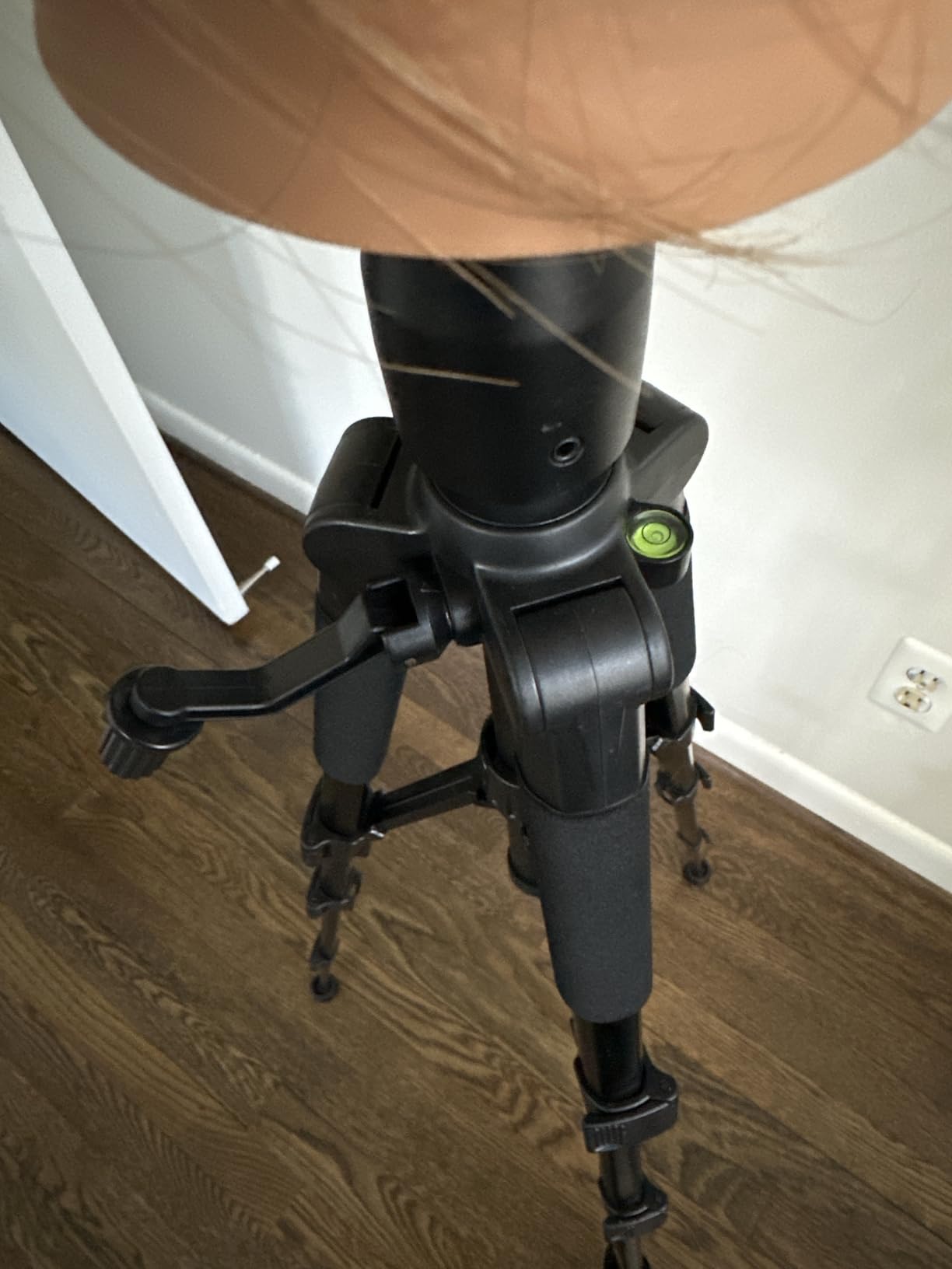 Wig Stand Tripod with Non-Slip Base Adjustable Mannequin Head Stand with Hook Heavy Duty Manikin Head Tripod customer photo 2
