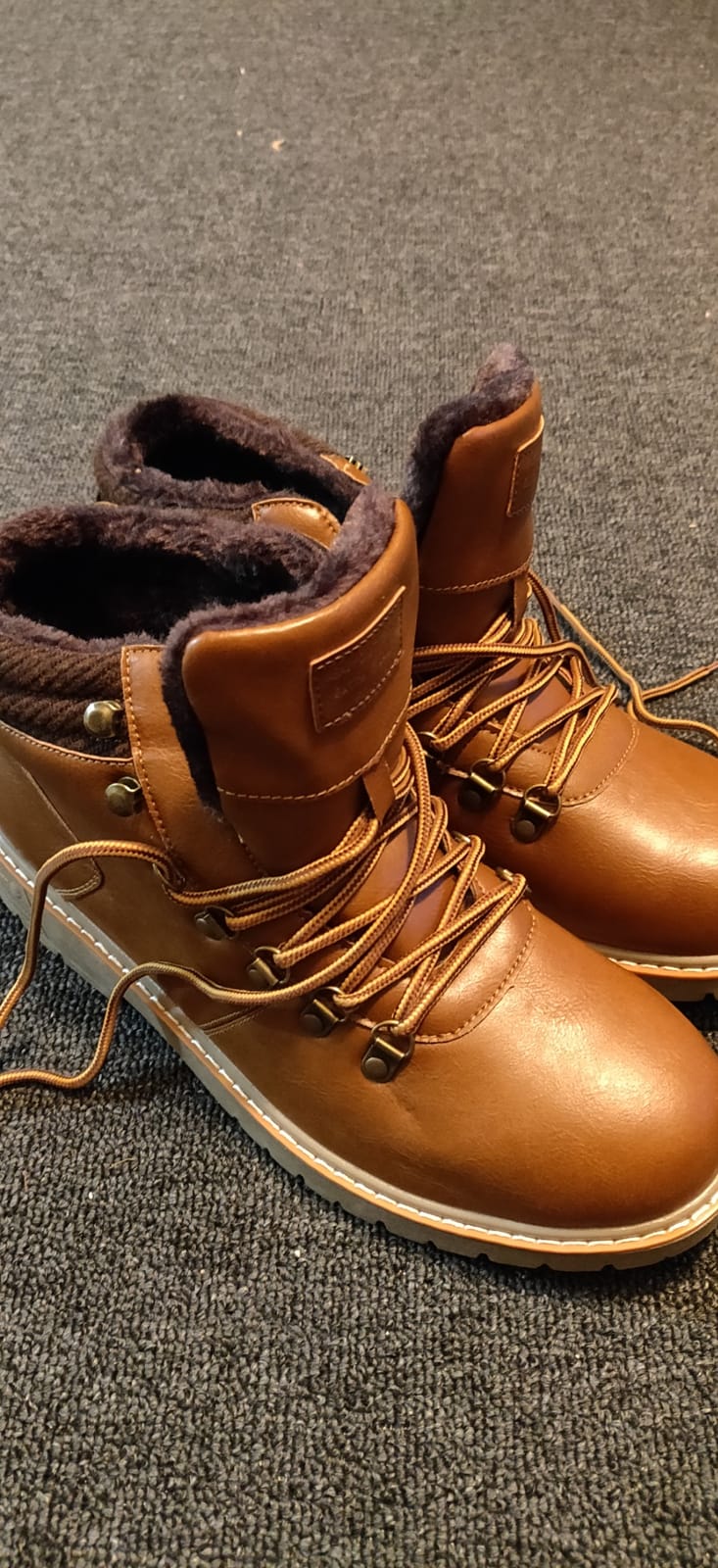 Men's Waterproof Snow Boots Hiking Boot customer photo 1