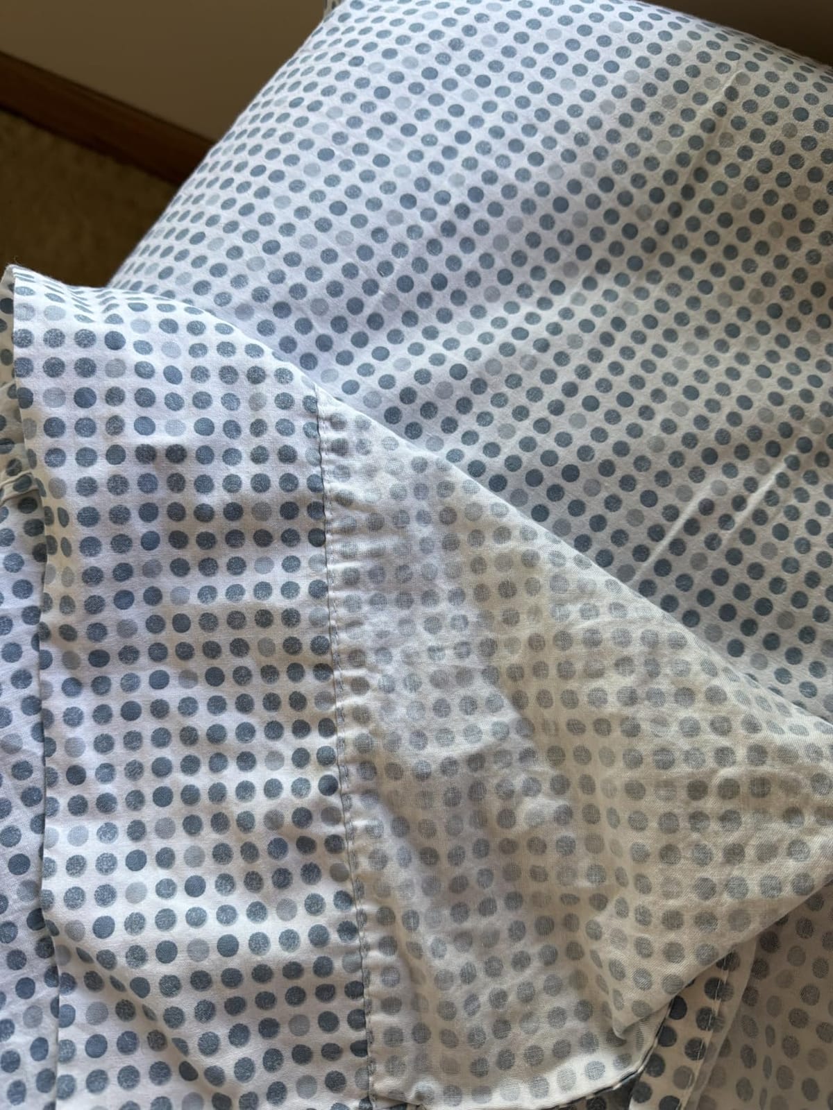 LANE LINEN Queen Sheets 100% Organic Cotton 4pc Percale Cooling - White customer photo 2