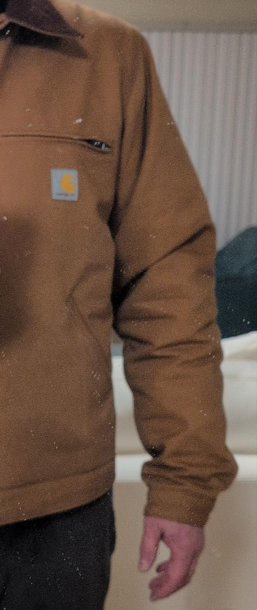 Carhartt Men's Iconic J01 Duck Detroit Jacket customer photo 2