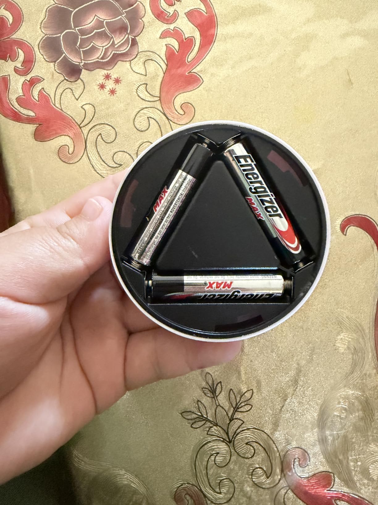 STAR-SPANGLED 2.8” LED Puck Lights Under Cabinet AAA Battery, 5 Pack Warm customer photo 2