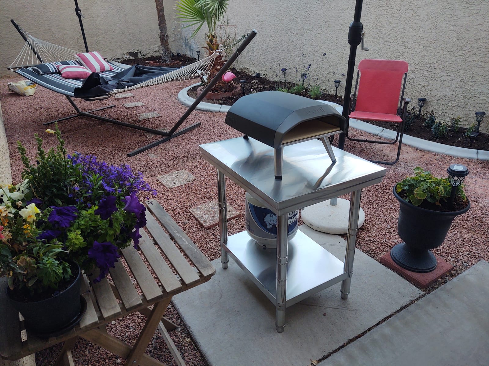 VEVOR Stainless Steel 24 x 24 x 32 Inch Commercial Kitchen Prep Work Table customer photo 1