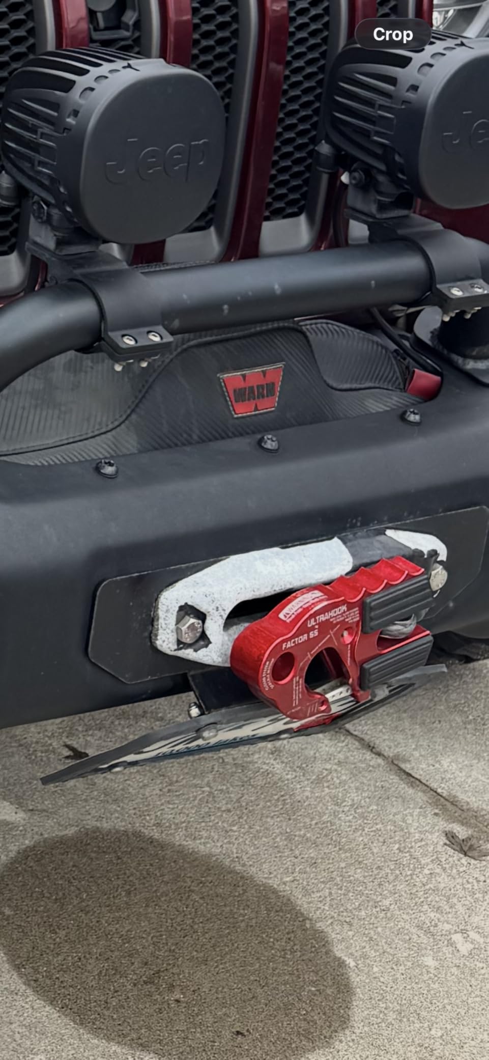 WARN VR EVO 12-S Electric 12V Winch with 12,000 lb Pull Capacity - 103255 customer photo 1