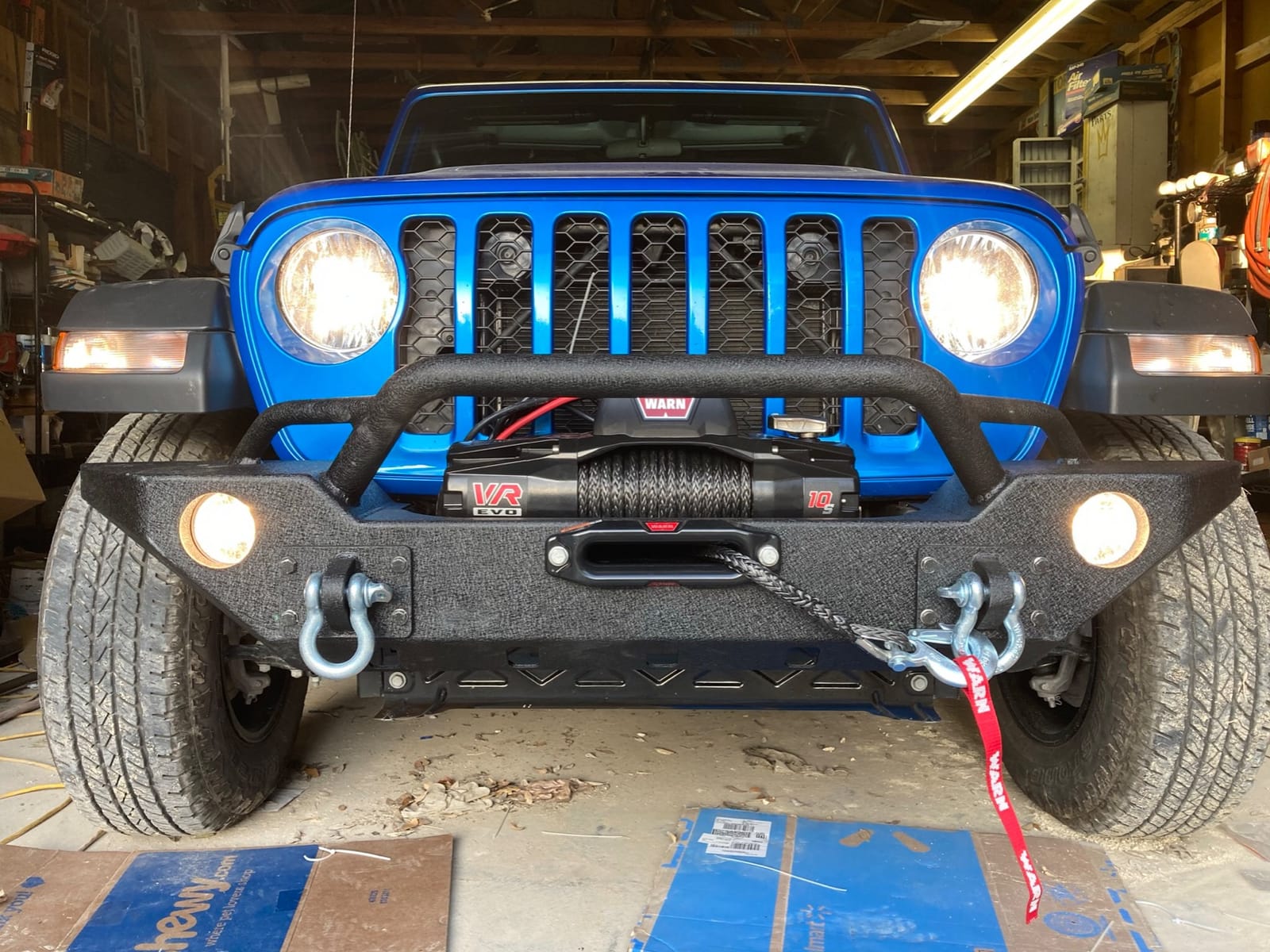 WARN VR EVO 10-S Electric 12V Winch 10,000 lb Pull Capacity - 103253 | Synthetic Rope, IP68 Waterproof, High-Performance, Off-Road Recovery, Winch for Jeeps, SUVs, and Light Trucks customer photo 2