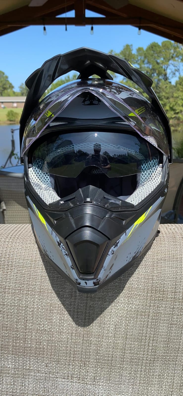 ILM Multi-Mode Full Face Dirt Bike ATV Helmet DOT Certified Model 606V customer photo 2