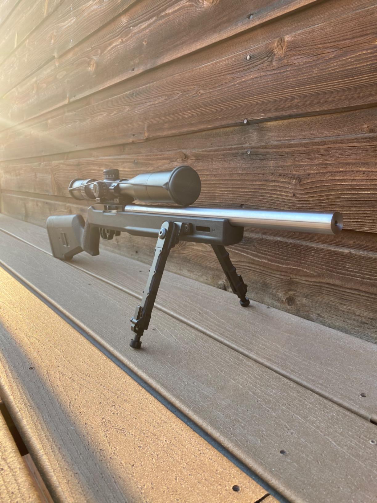 MidTen 7.5-9 Inches Rifle Bipod Adjustable Compatible with M-Rail Bipod for Rifle for Outdoor, Range, Hunting and Shooting Bipod for M-Rails customer photo 2