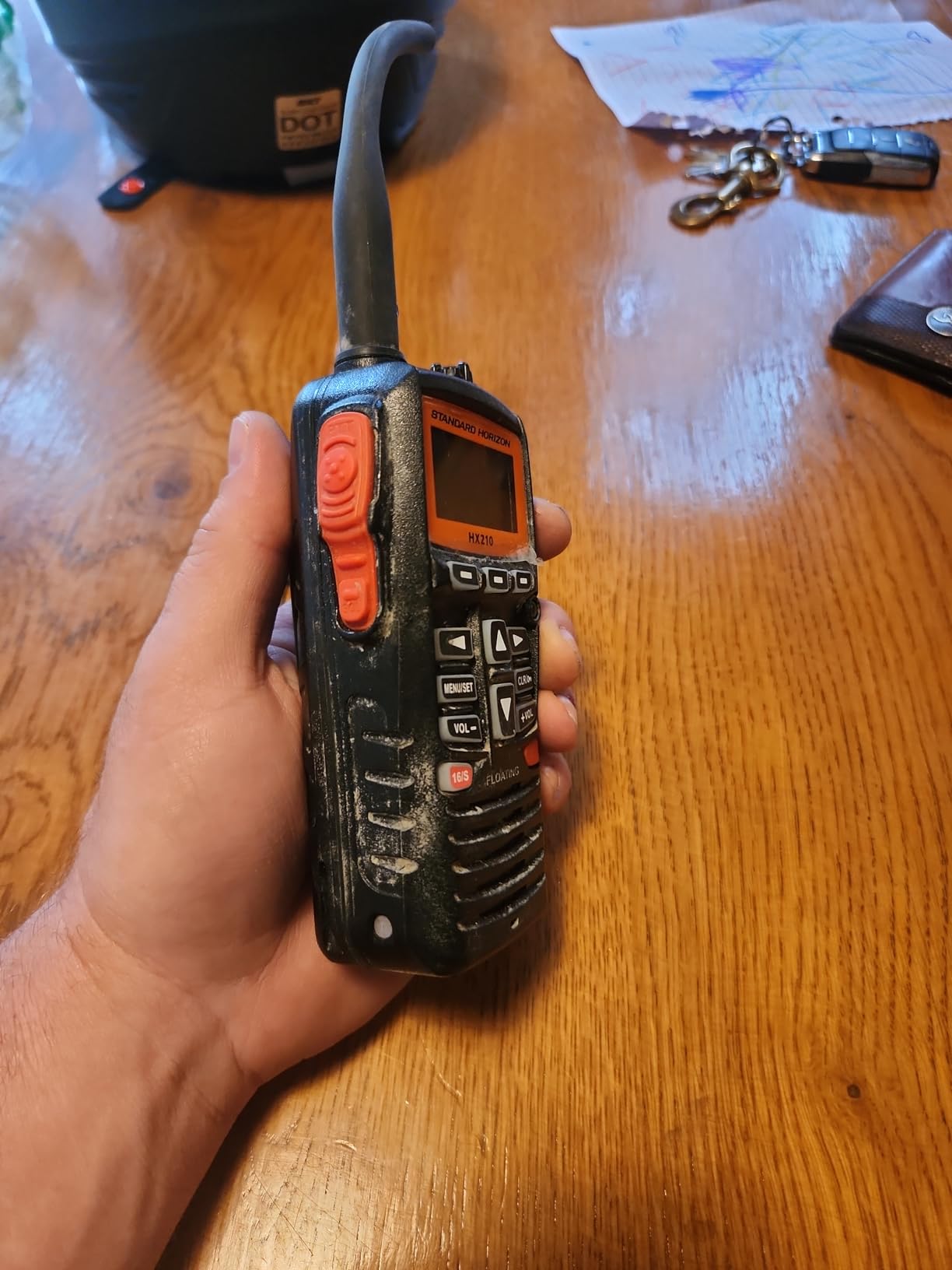 Standard Horizon HX210 6W Floating Handheld Marine VHF Transceiver [HX210] customer photo 1