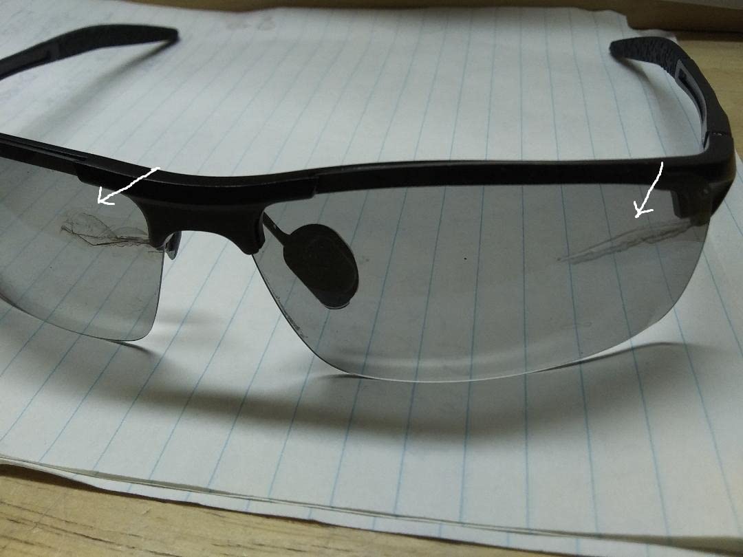 YIMI Polarized Photochromic Driving Sunglasses For Men Aluminum Half Frame Sports Sun Glasses customer photo 1