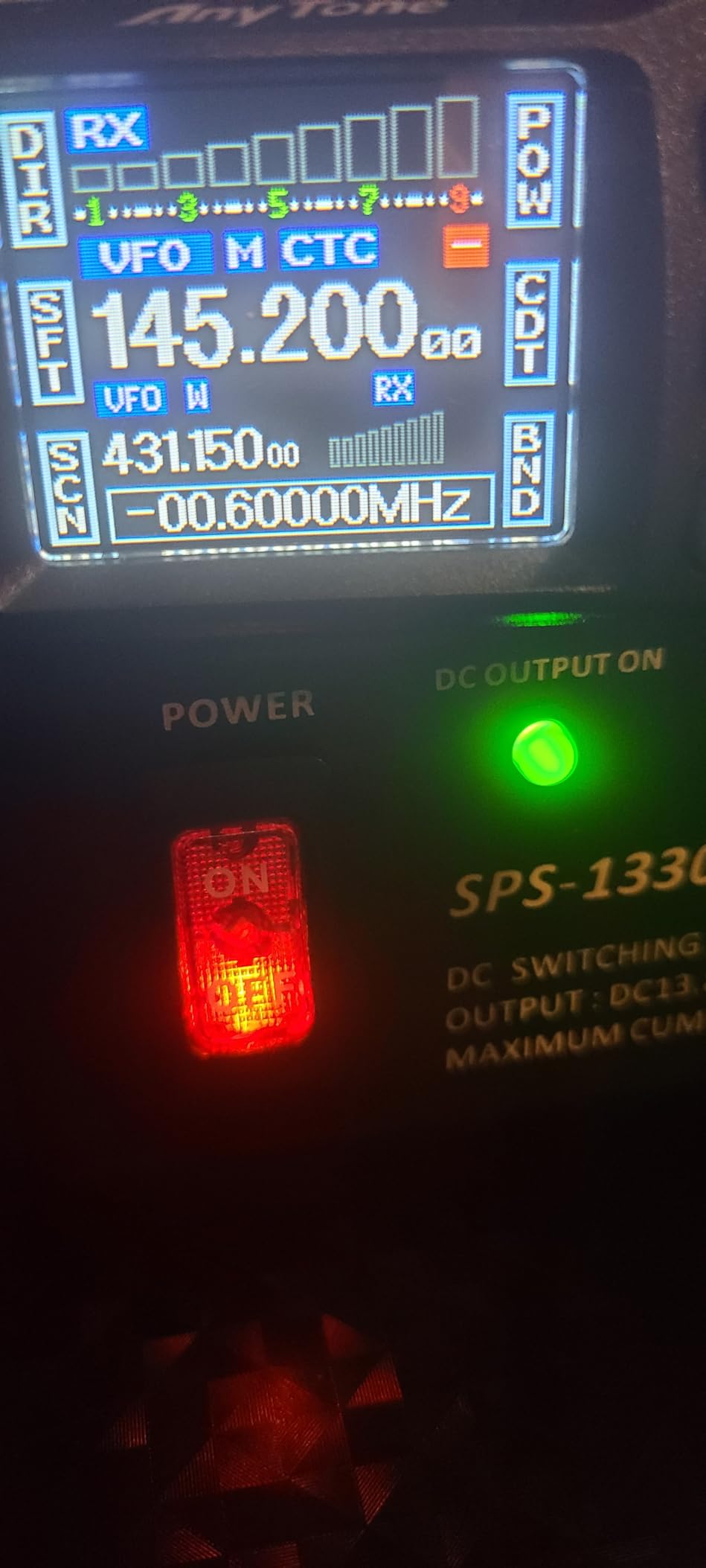 AnyTone AT-778UVII Transceiver Mobile Radio Dual Band 25W VOX Car Radio customer photo 1