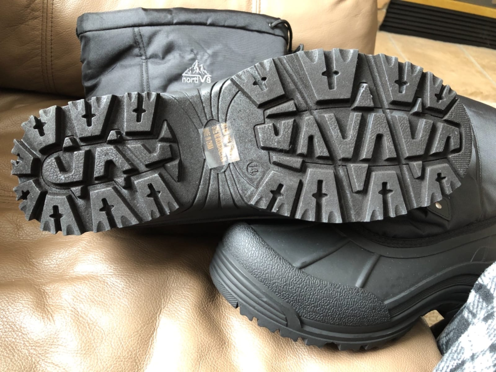 NORTIV 8 Men's Waterproof Winter Snow Boots Insulated customer photo 1