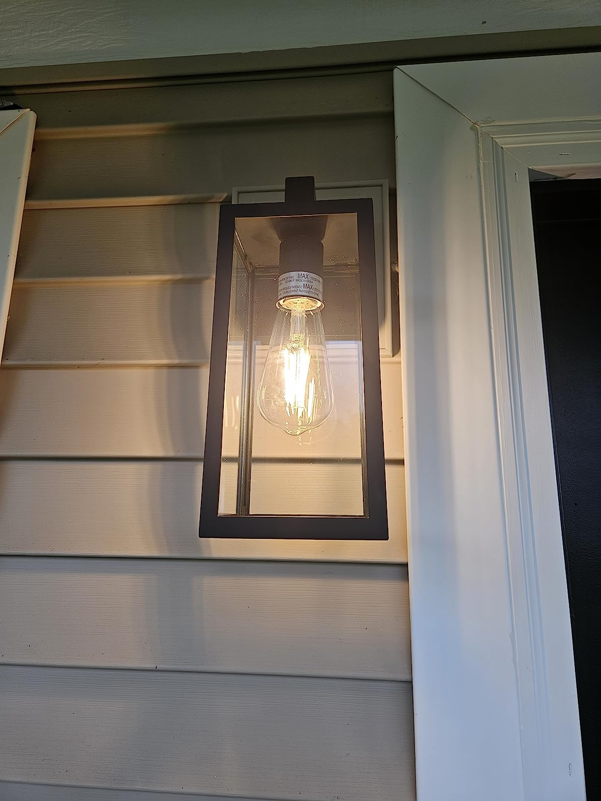 MAXvolador Outdoor Wall Light Fixtures, Exterior Waterproof Wall Lanterns customer photo 1