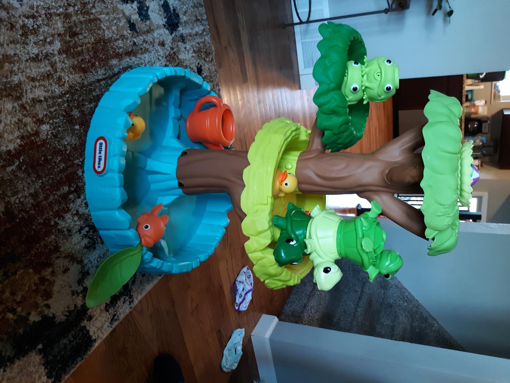 Little Tikes Magic Flower Water Table with Blooming Flower and 10+ Accessories, Multicolor, (Model: 651342M), Medium customer photo 2