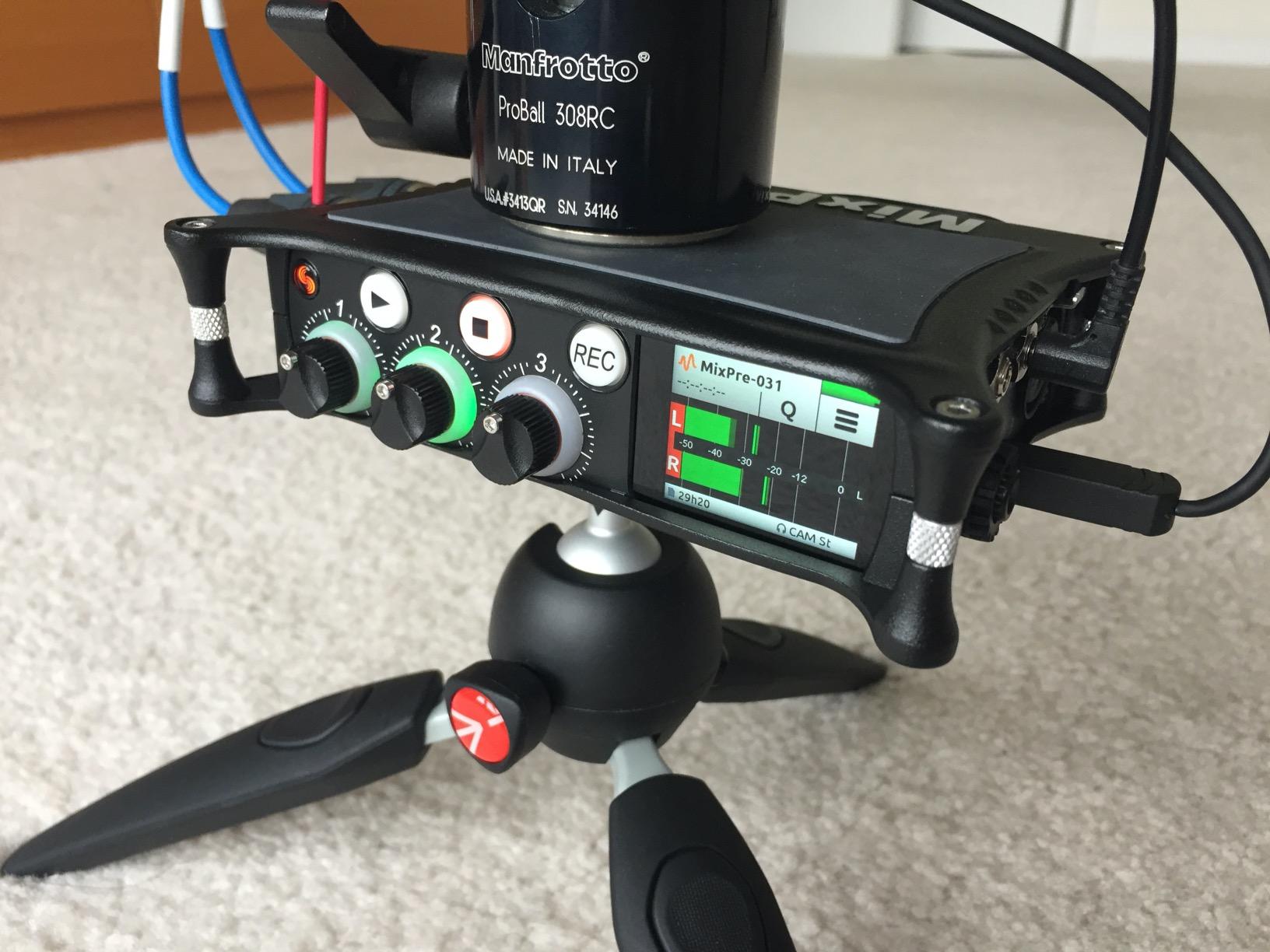 Sound Devices MixPre-3 II Portable 32-Bit Float Multichannel Audio Recorder/Mixer, and USB Audio Interface customer photo 1
