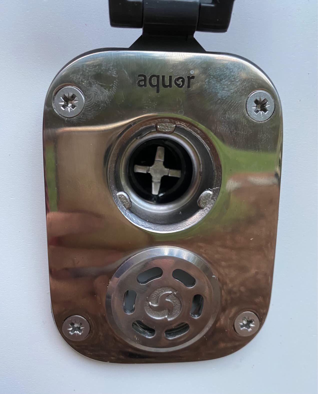 Aquor House Hydrant V2+ Frost Free Outdoor Faucet, Anti Siphon Valve with Quick Connect, Frost Proof Flush Wall Hose Bib, 4 inch Stem, 5-9/16 inch Install Depth, Slate Gray customer photo 1