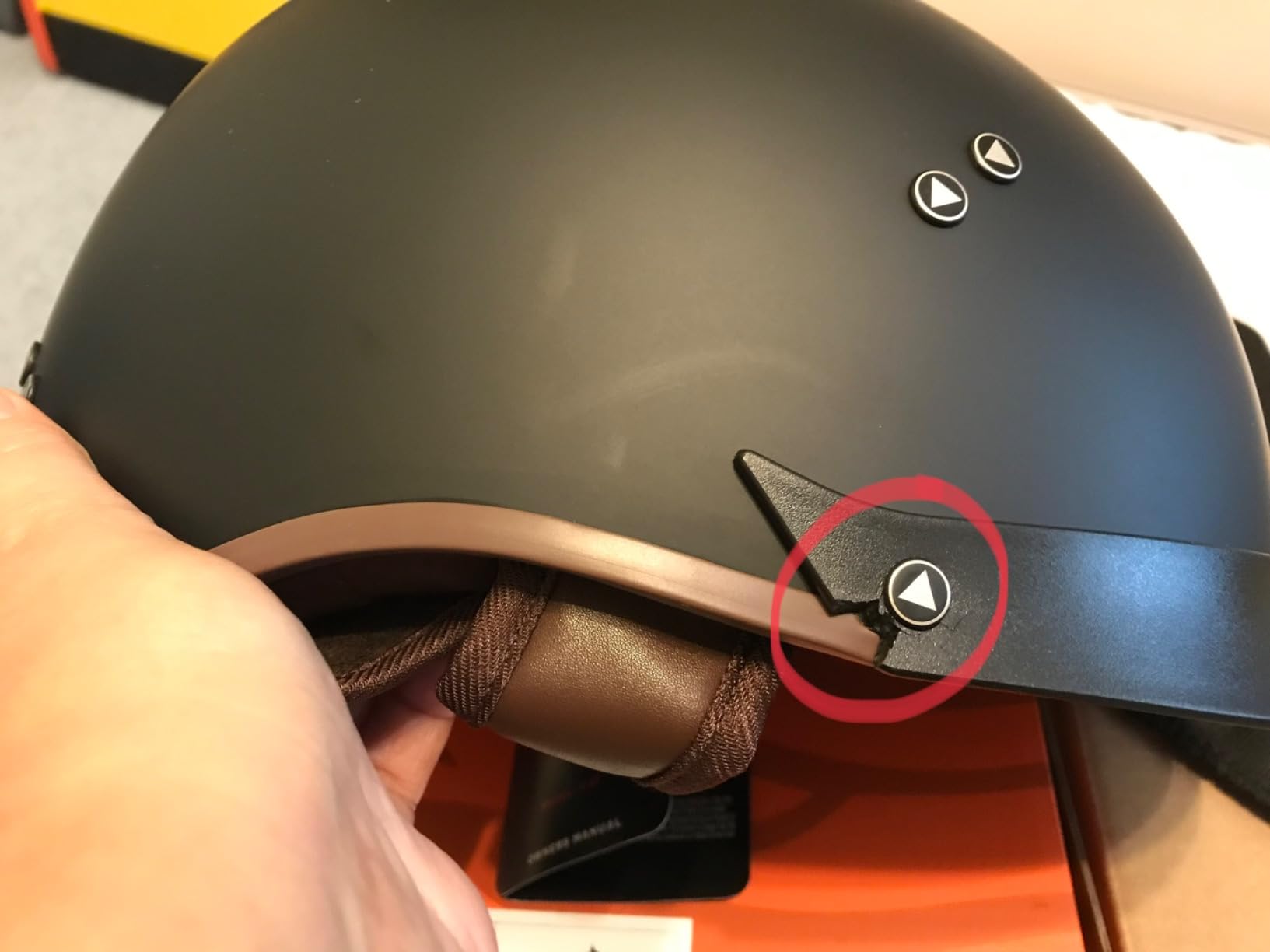 VCOROS Half Helmet Motorcycle F07 Open Face DOT Approved Helmet customer photo 2