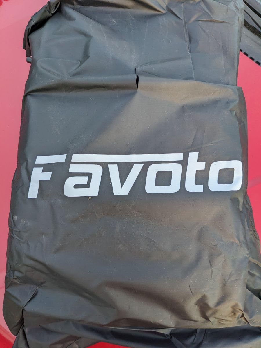 Favoto Car Cover Waterproof All Weather Windproof for SUV 188-198 Inches customer photo 1