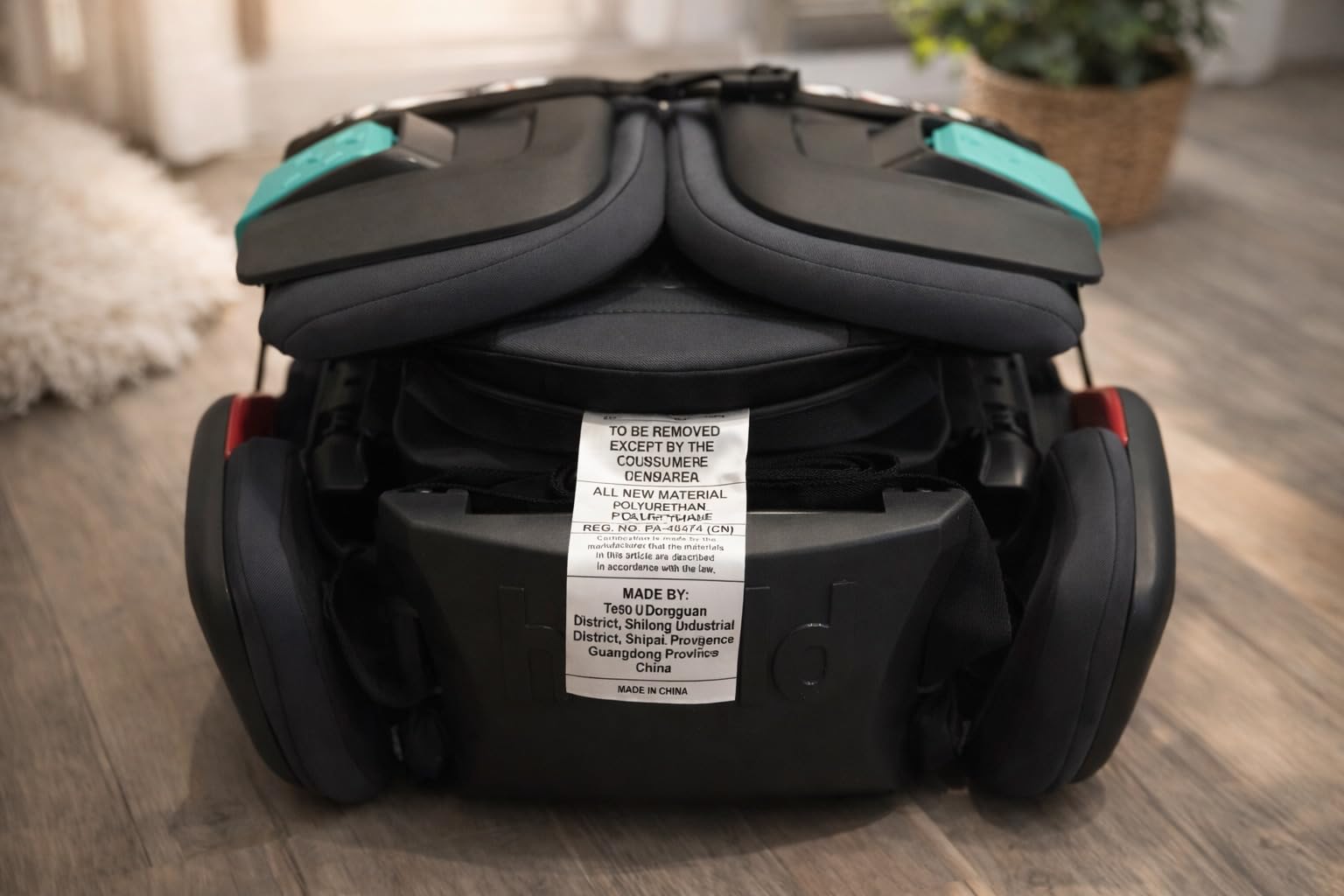 Mifold Hifold Adjustable Kids High Back Booster Car Seat with Strap – Slate Grey customer photo 1