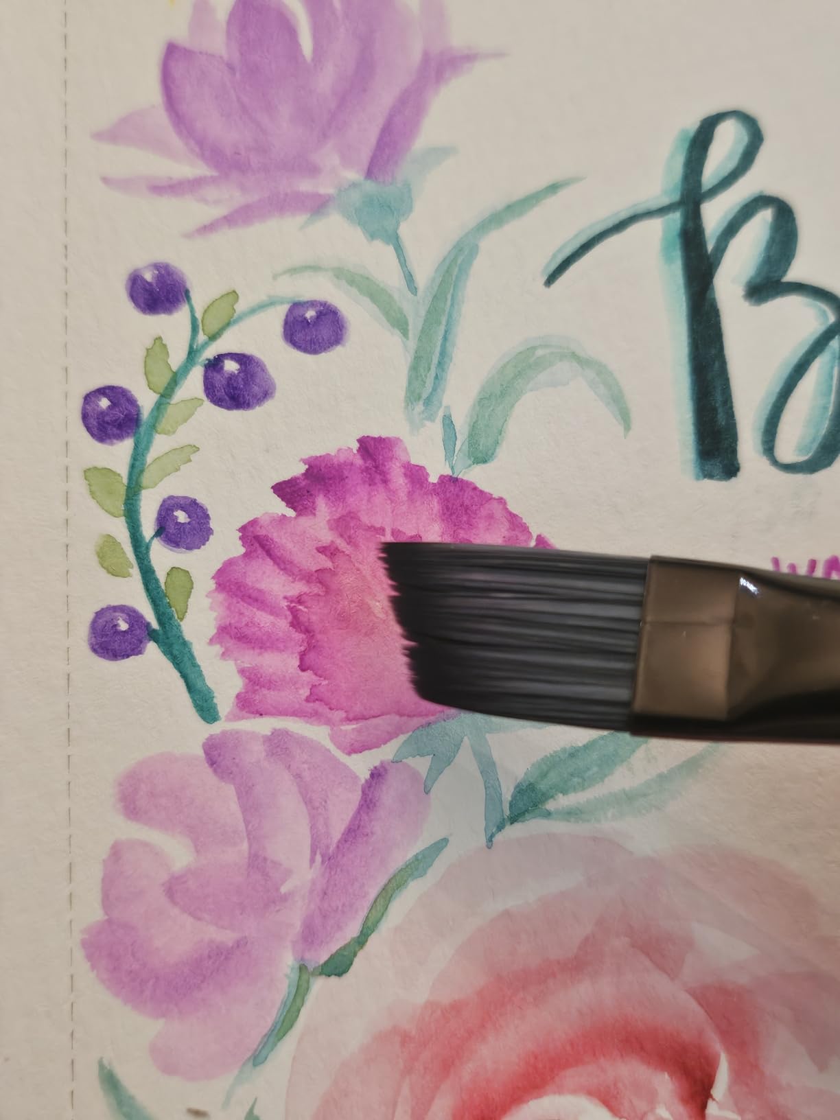 Transon Artist Paint Brush Set of 12 for Watercolor Acrylic Gouache Oil and Tempera Painting customer photo 1