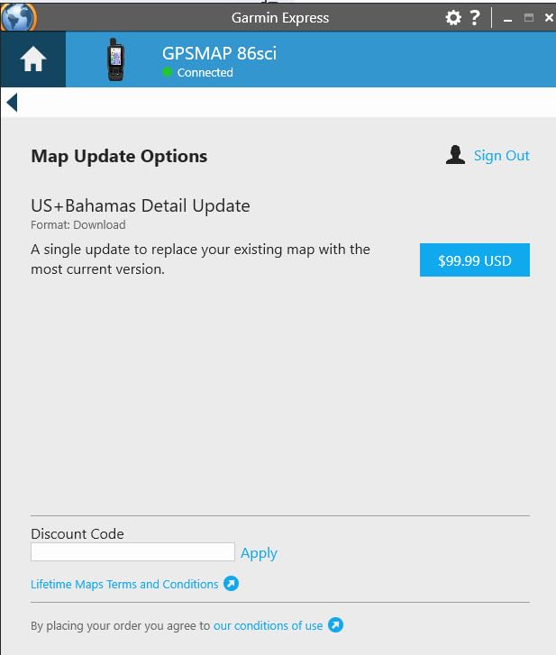 Garmin GPSMAP 86Sci, Floating Handheld GPS with Button Operation, Preloaded BlueChart G3 Coastal Charts And Inreach Satellite Communication capabilities, Stream Boat Data From Compatible Chartplotters customer photo 2