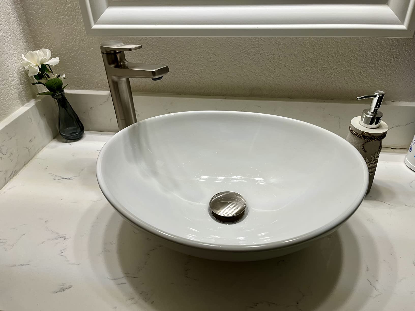KES Bathroom Vessel Sink, 16