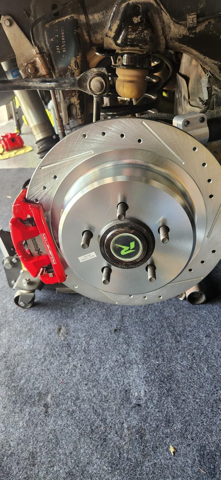 Power Stop BBK-JK-002R Front and Rear Big Brake Conversion Kit- for 2007-2019 JK/JKU For Jeep Wrangler 2007-2017 | Jeep Wrangler JK 2018 [Vehicle Specific] customer photo 2