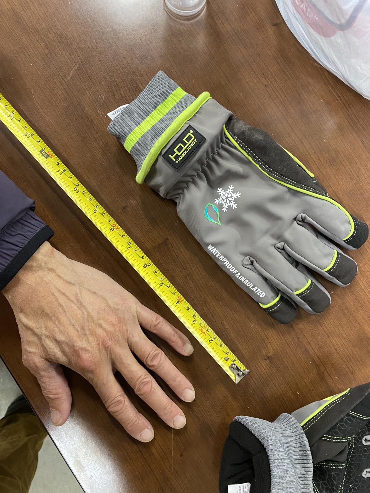 HANDLANDY Winter Work Gloves, 3M Thinsulate Waterproof Insulated Glove for Men Women customer photo 2