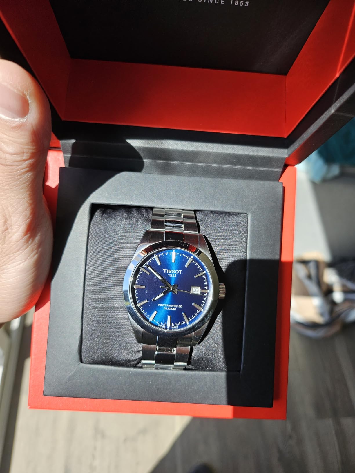 Tissot Mens Gentleman Stainless Steel Dress Watch customer photo 2