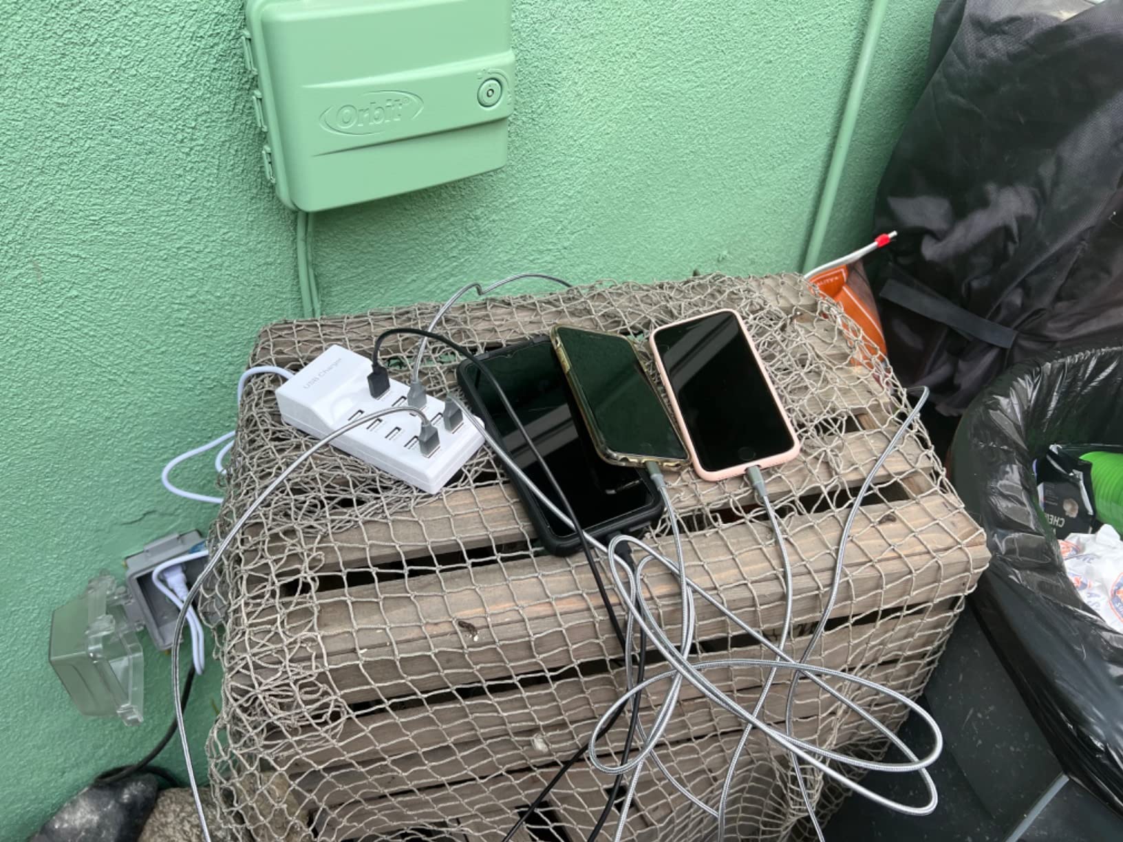 USB Charger Station Block 10-Port USB-A Power Strip Plug for Multi Devices customer photo 1