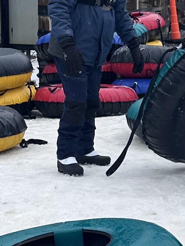 TACVASEN Men's Winter Snow Ski Pants Fleece Lined Waterproof Hiking Work customer photo 2