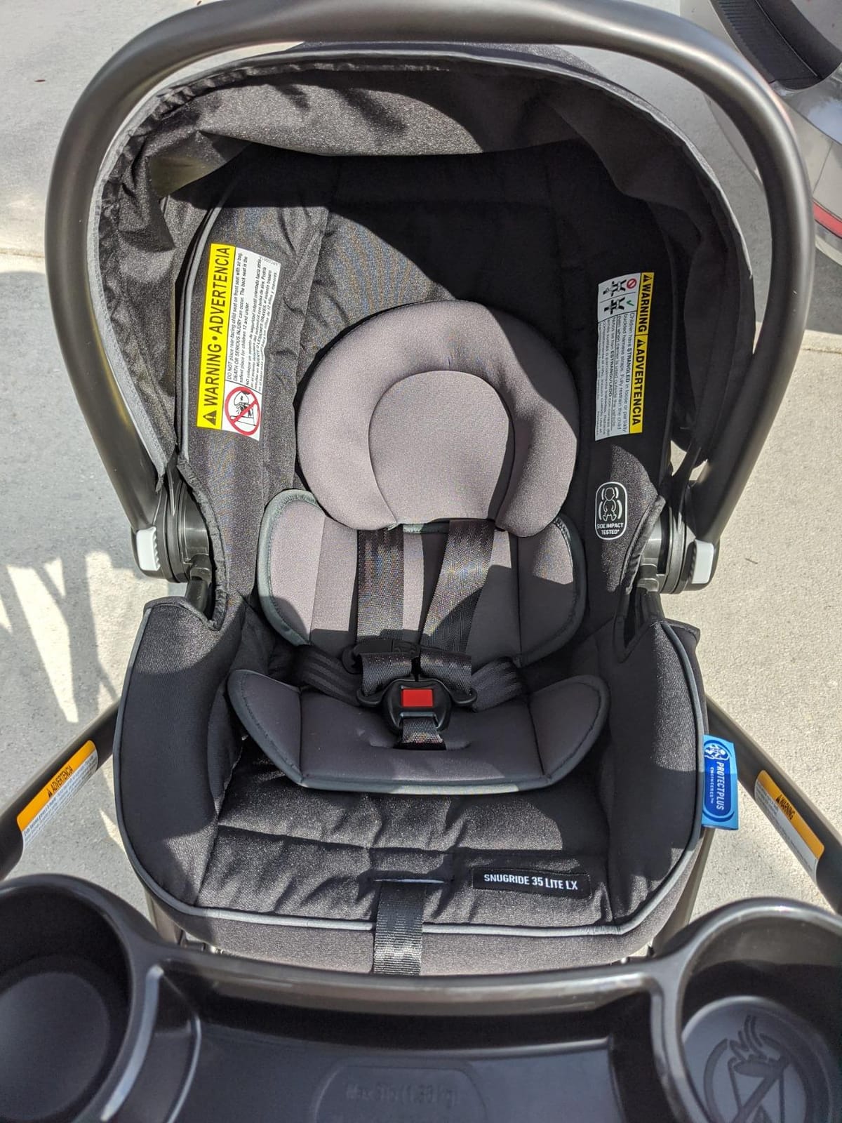 Graco Modes Element Travel System, Baby Car Seat and Stroller Combo, Includes: SnugRide Lite LX Infant Car Seat and Reversible Baby Stroller, Great Gift for New Parents, Canter customer photo 1