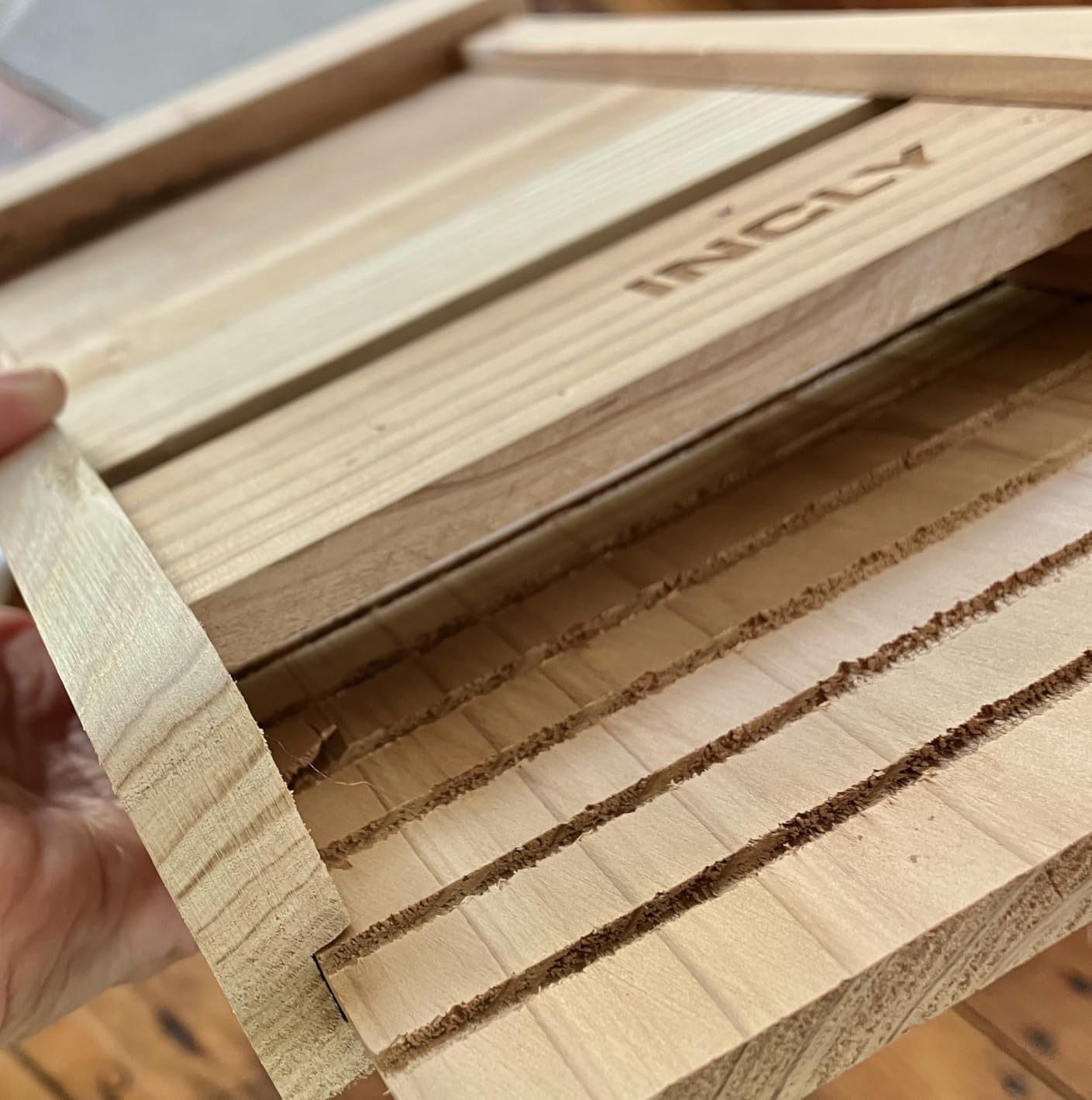 INCLY Small Bat House Kit for Outdoors 14.6