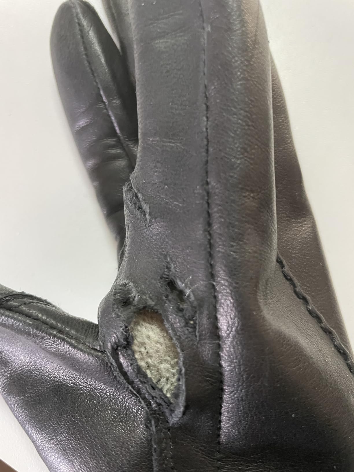 Harssidanzar Leather Gloves for Men,Winter Sheepskin Driving Gloves Cashmere Lined customer photo 1