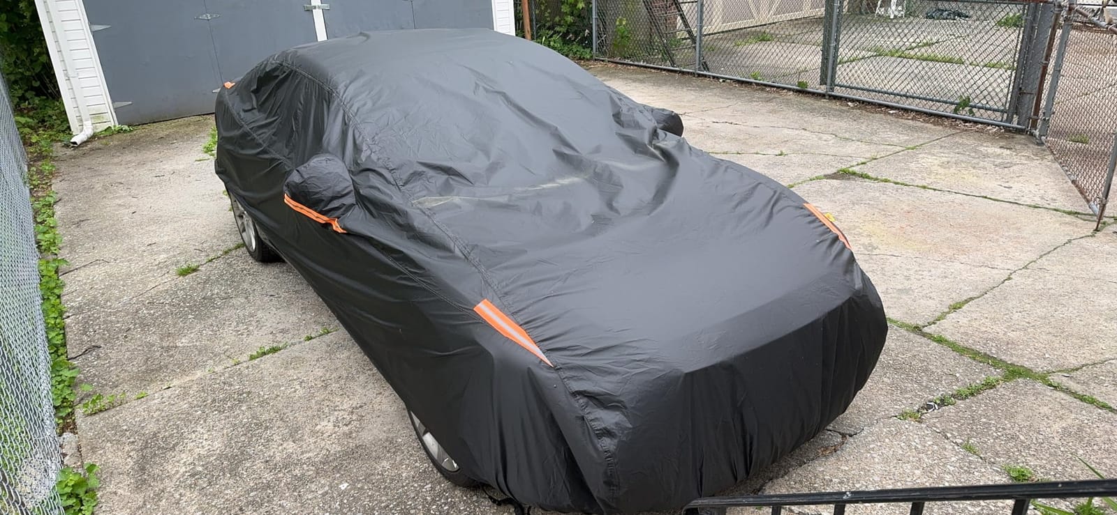 Full Car Covers for Sedan, Car Cover Waterproof All Weather Windproof Dustproof UV Protection Scratch Resistant Indoor Outdoor Univers customer photo 2