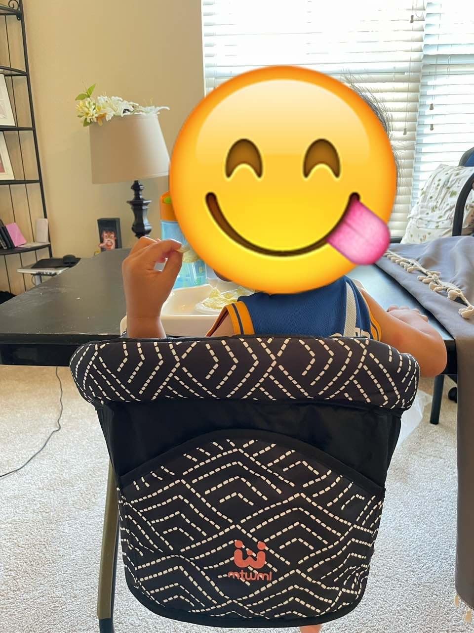 MTWML Hook On High Chair with Tray, Clip On Seat Attaches to Table for Baby customer photo 1