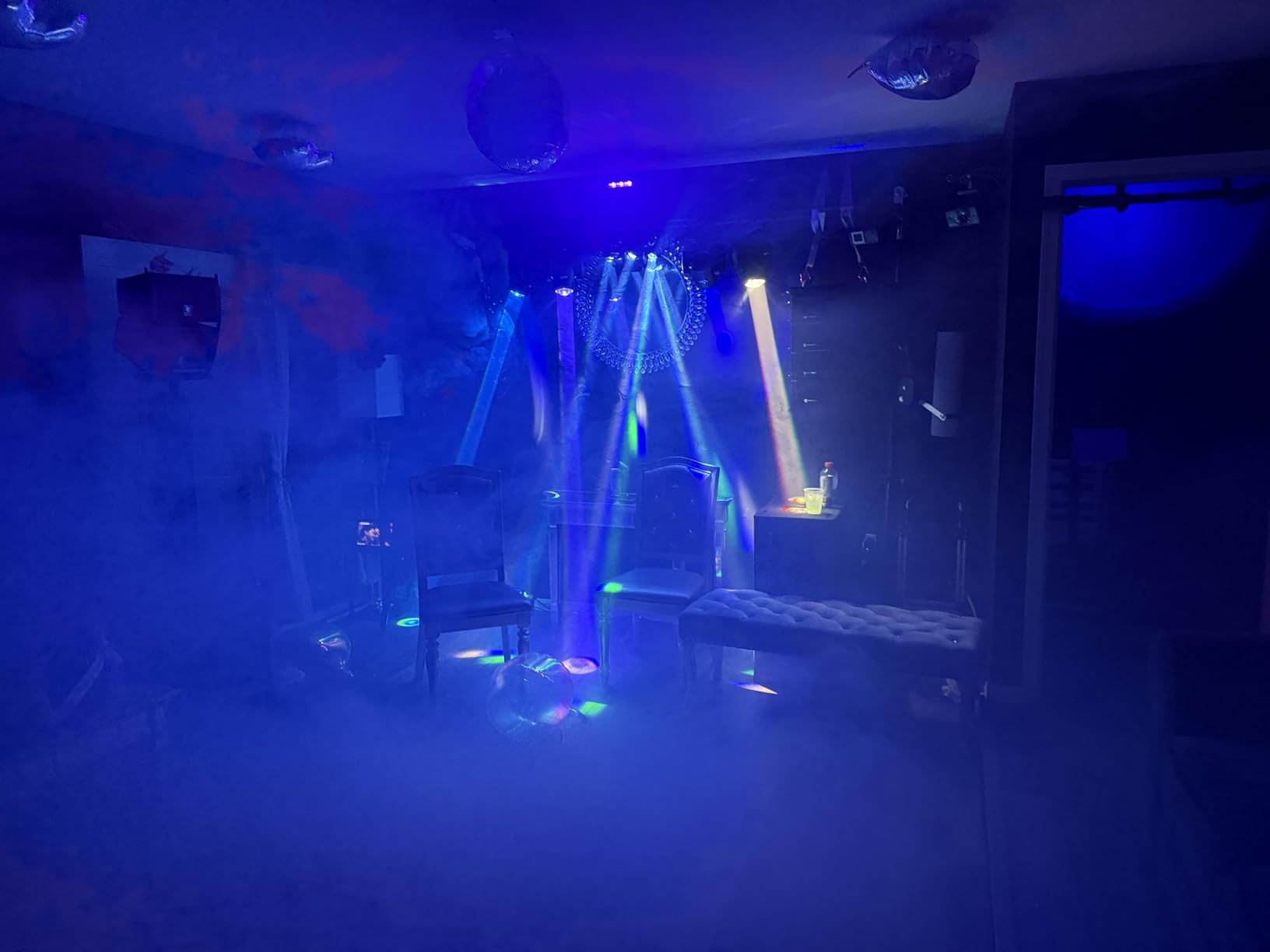 VIRFUN Fog Machine, Smoke Machine with Remote Control for Halloween, Party | Wireless&Wired Remote Control, for Halloween, Party, Outdoor, Indoor and Stage Effect, 400W customer photo 2