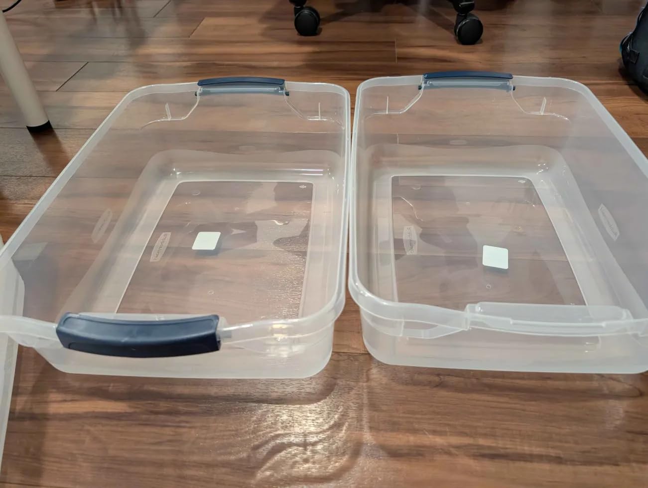 Rubbermaid Cleverstore 17 Quart Clear Latching Waterproof Stackable Airtight Storage Containers with Durable Latching Lids (6 Pack) customer photo 2