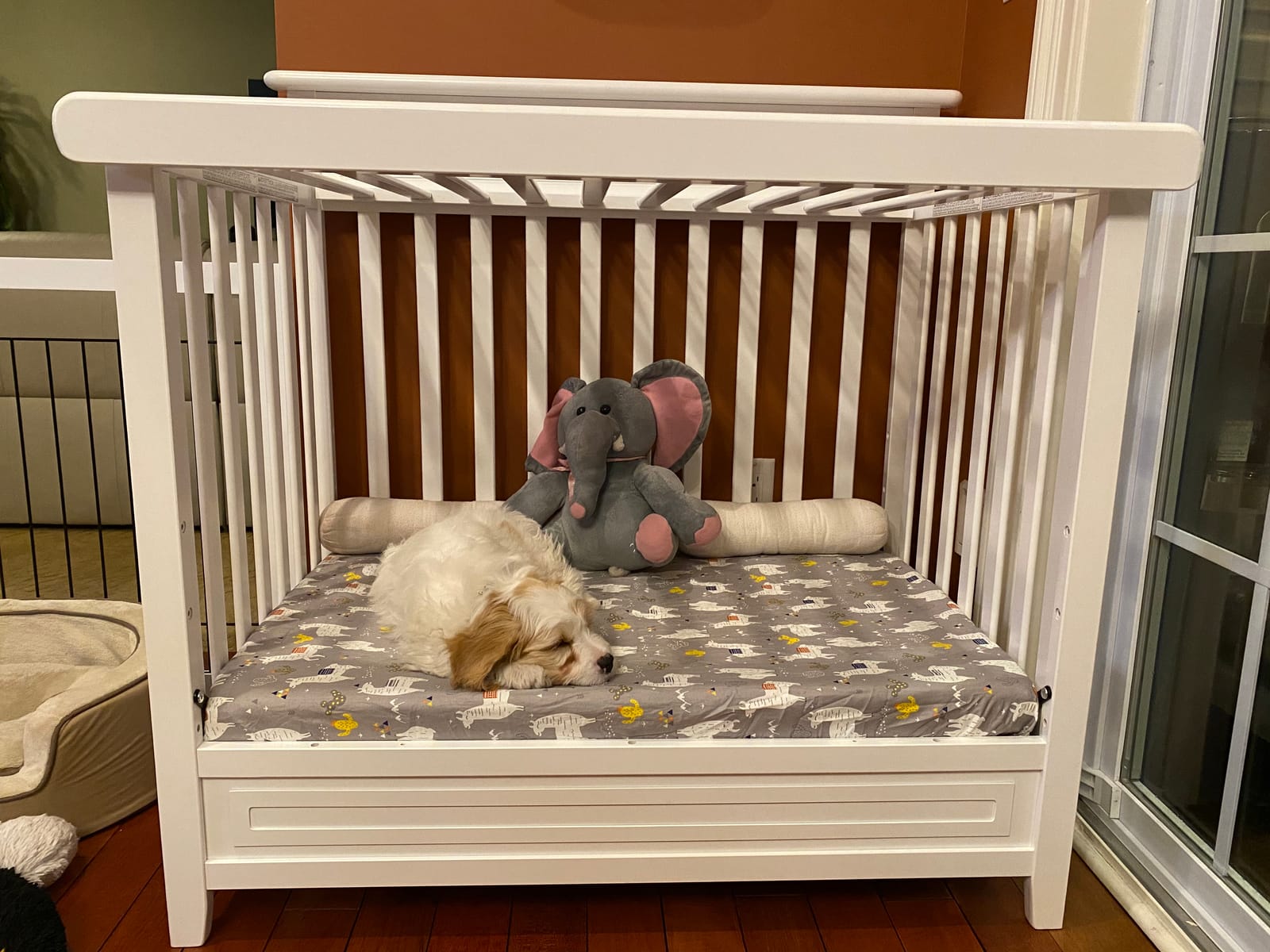 Storkcraft Petal 4-in-1 Convertible Mini Crib, White customer photo 2