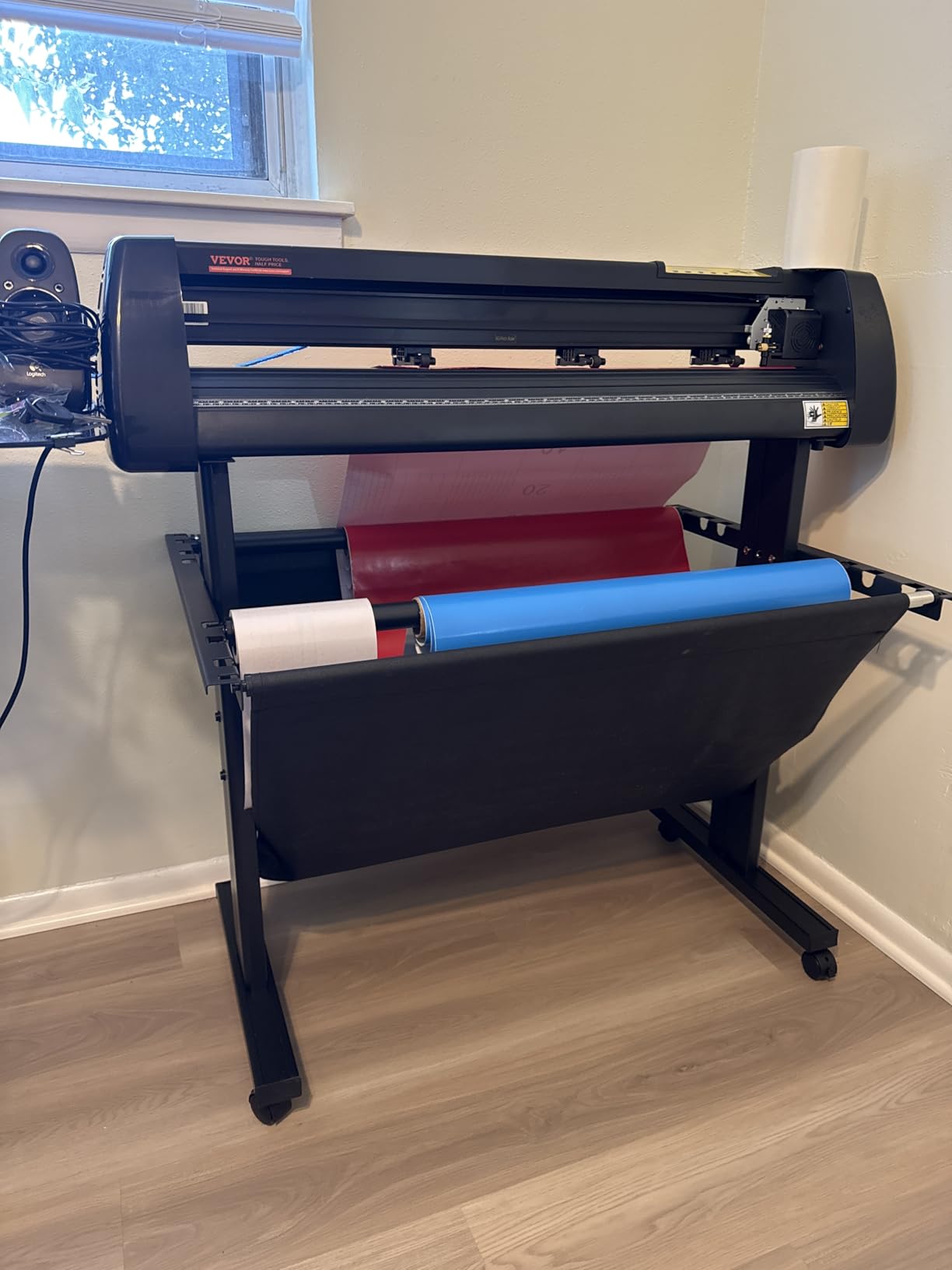 VEVOR Vinyl Cutter Machine 34 inches Bundle Manual Vinyl Plotter Cutter customer photo 2